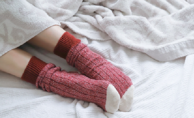 足元からポカポカに温まる